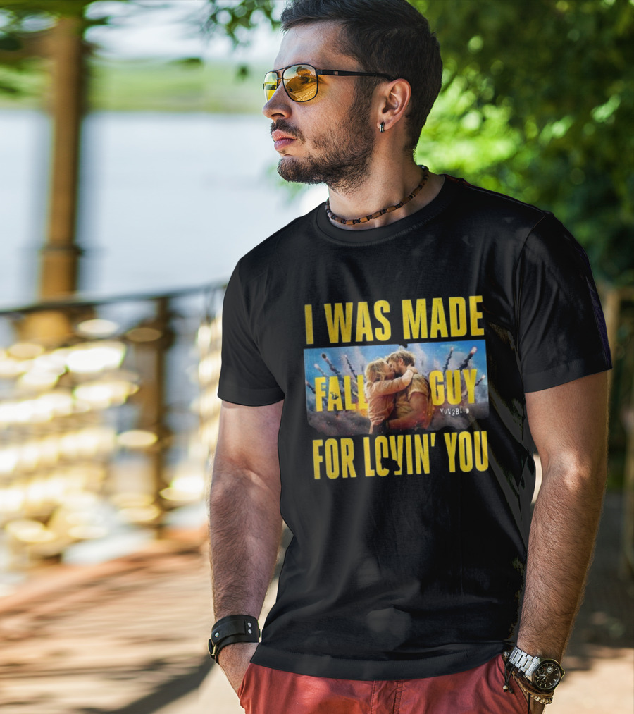 I Was Made Fall Guy For Lovin' You Yungblud Kiss T-Shirt