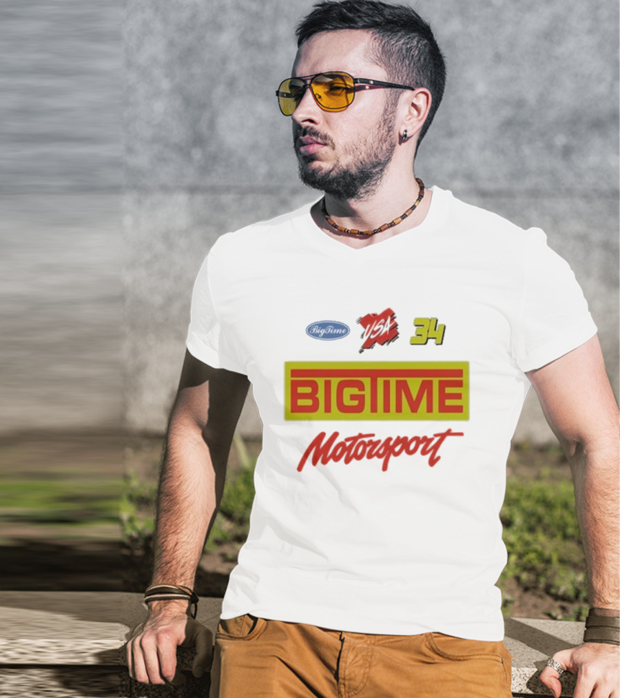 Big Time Motorsport USA 34 BigTime Logo T-Shirt