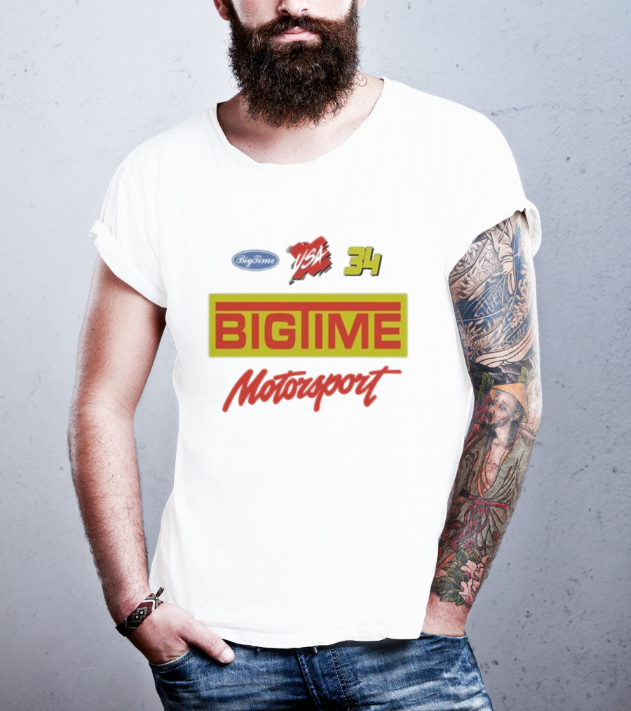 Big Time Motorsport USA 34 BigTime Logo T-Shirt
