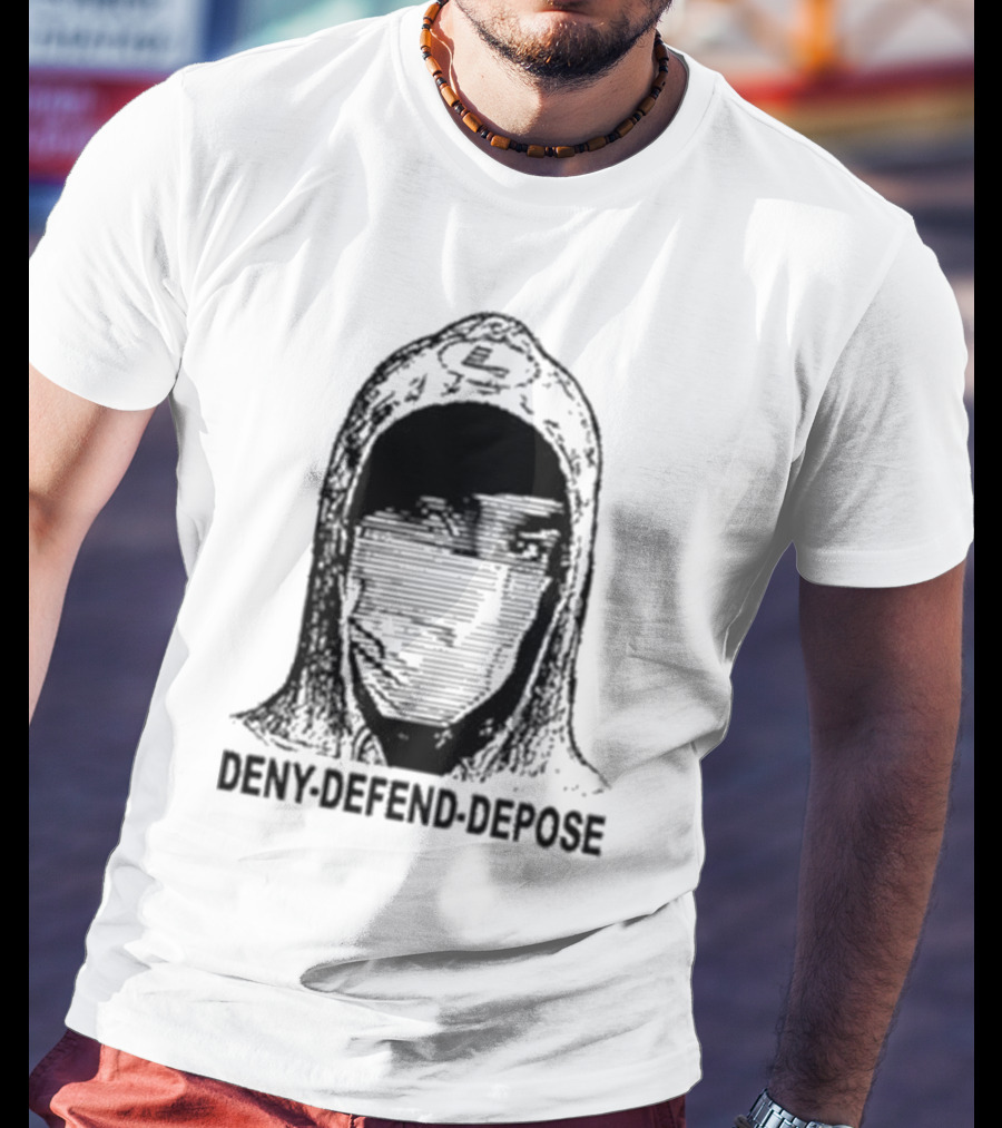 Deny Defend Depose The UnaShooter Luigi Mangione T-Shirt