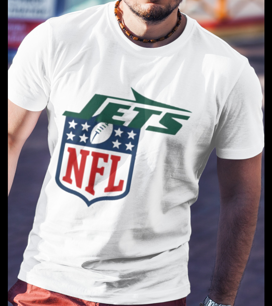 New York Jets NFL Football Emblem T-Shirt