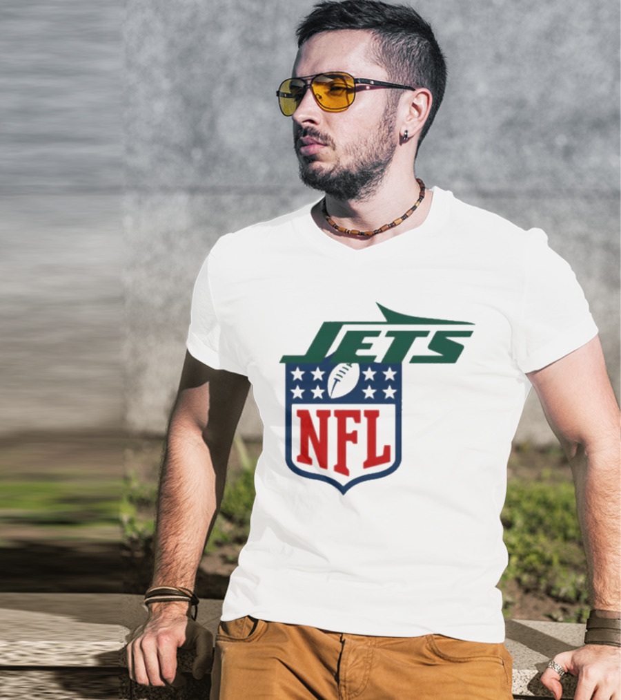 New York Jets NFL Football Emblem T-Shirt