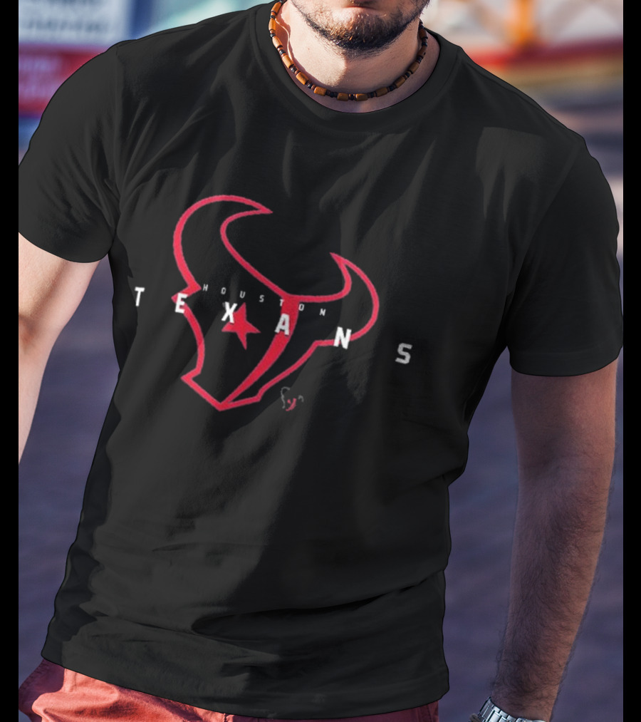 Houston Texans Coordinate Bulls Head T-Shirt
