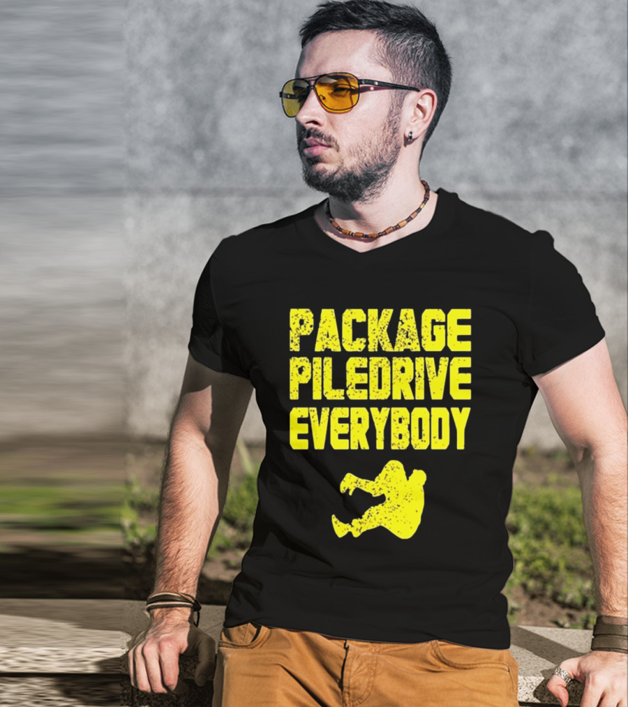 Package Piledrive Everybody Wrestling Move T-Shirt