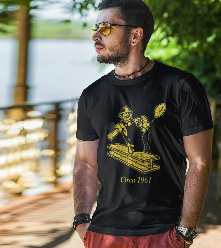 Pittsburgh Steelers Circa 1961 Ironworker T-Shirt