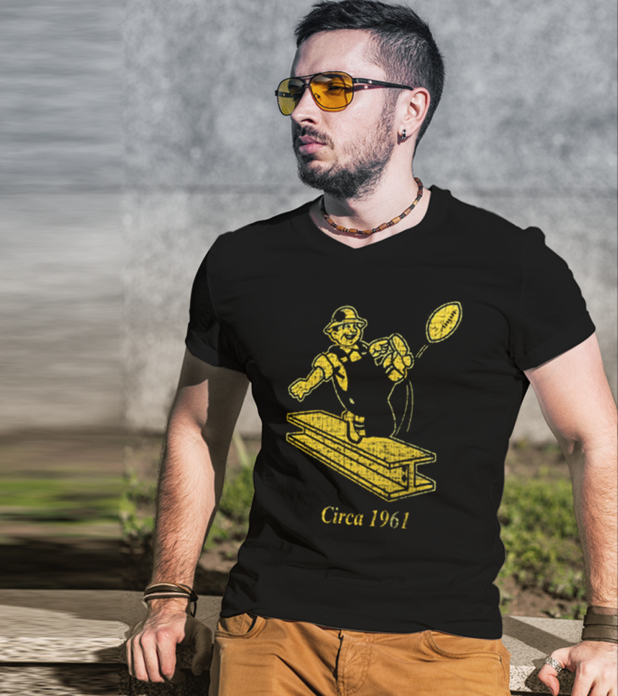 Pittsburgh Steelers Circa 1961 Ironworker T-Shirt