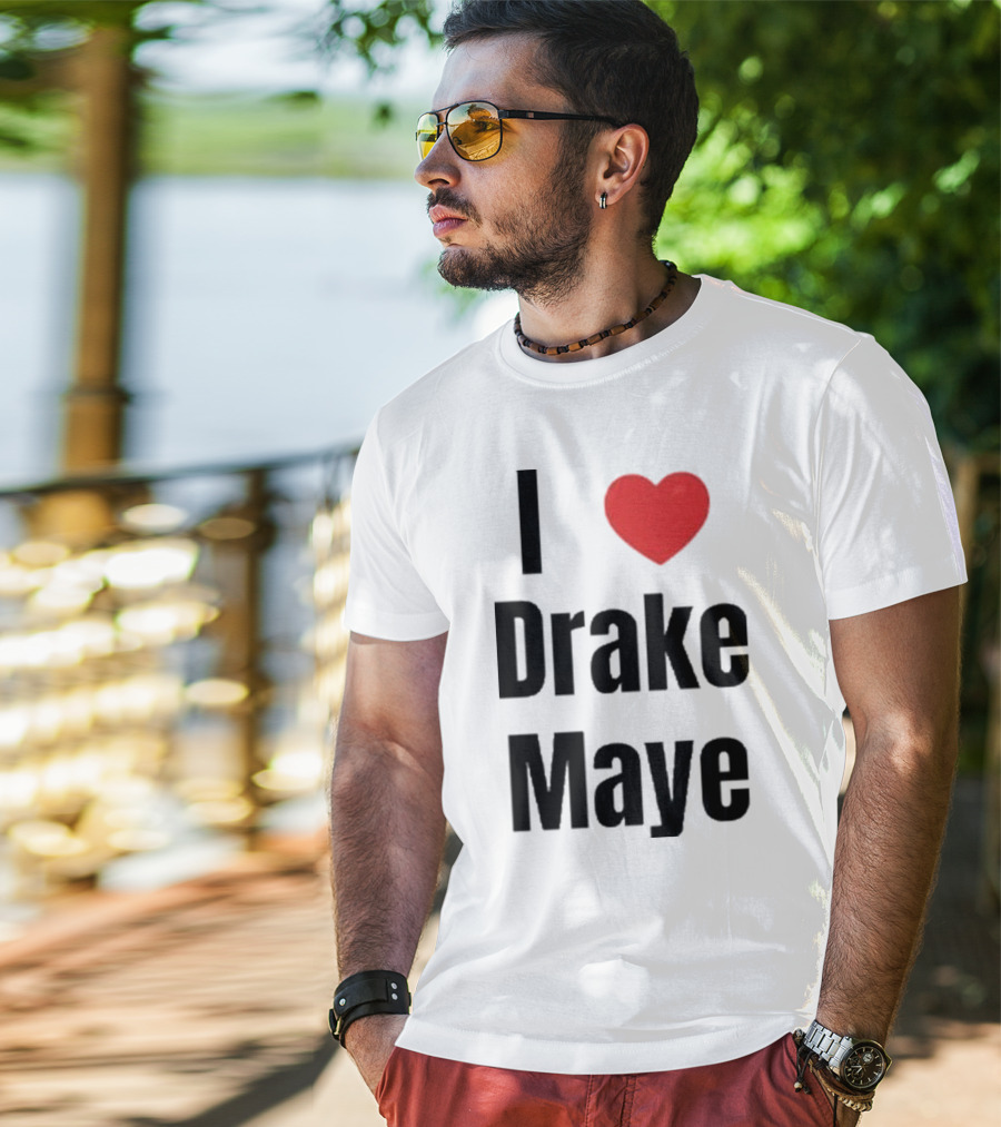 I Heart Drake Maye Fan Love T-Shirt