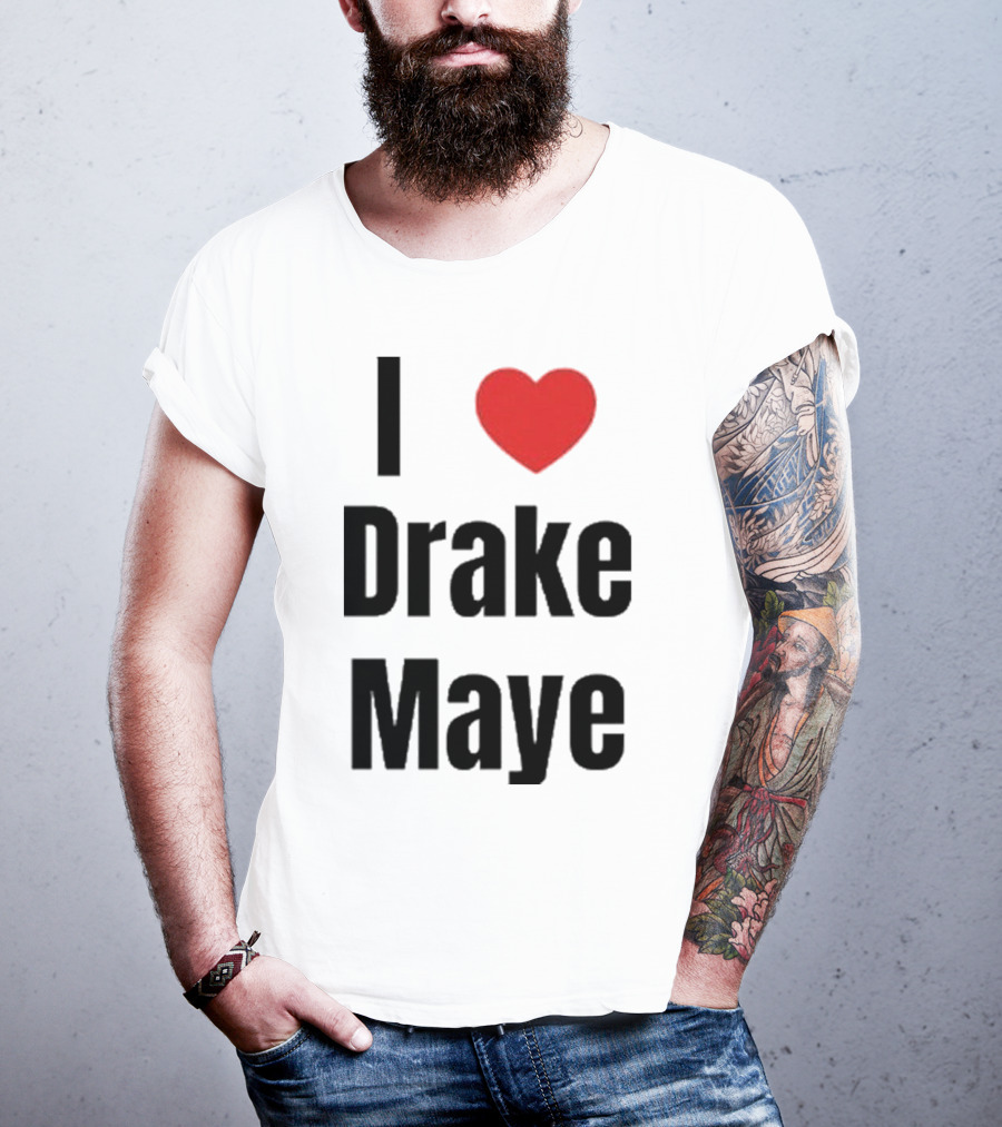 I Heart Drake Maye Fan Love T-Shirt