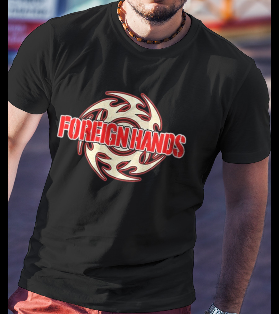 Foreign Hands Tribal Throwing Star T-Shirt