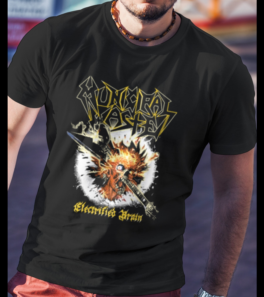 Municipal Waste Electrified Brain Explosive Head T-Shirt