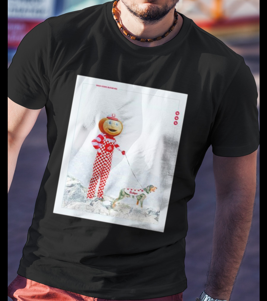 Ohio State Buckeyes Brutus Leads Smokey Over Tennessee Vols Victory T-Shirt