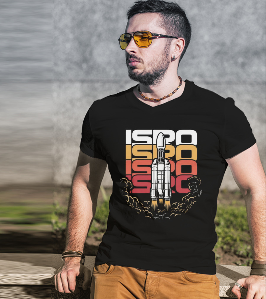 ISRO Rocket Launch Lift Off T-Shirt