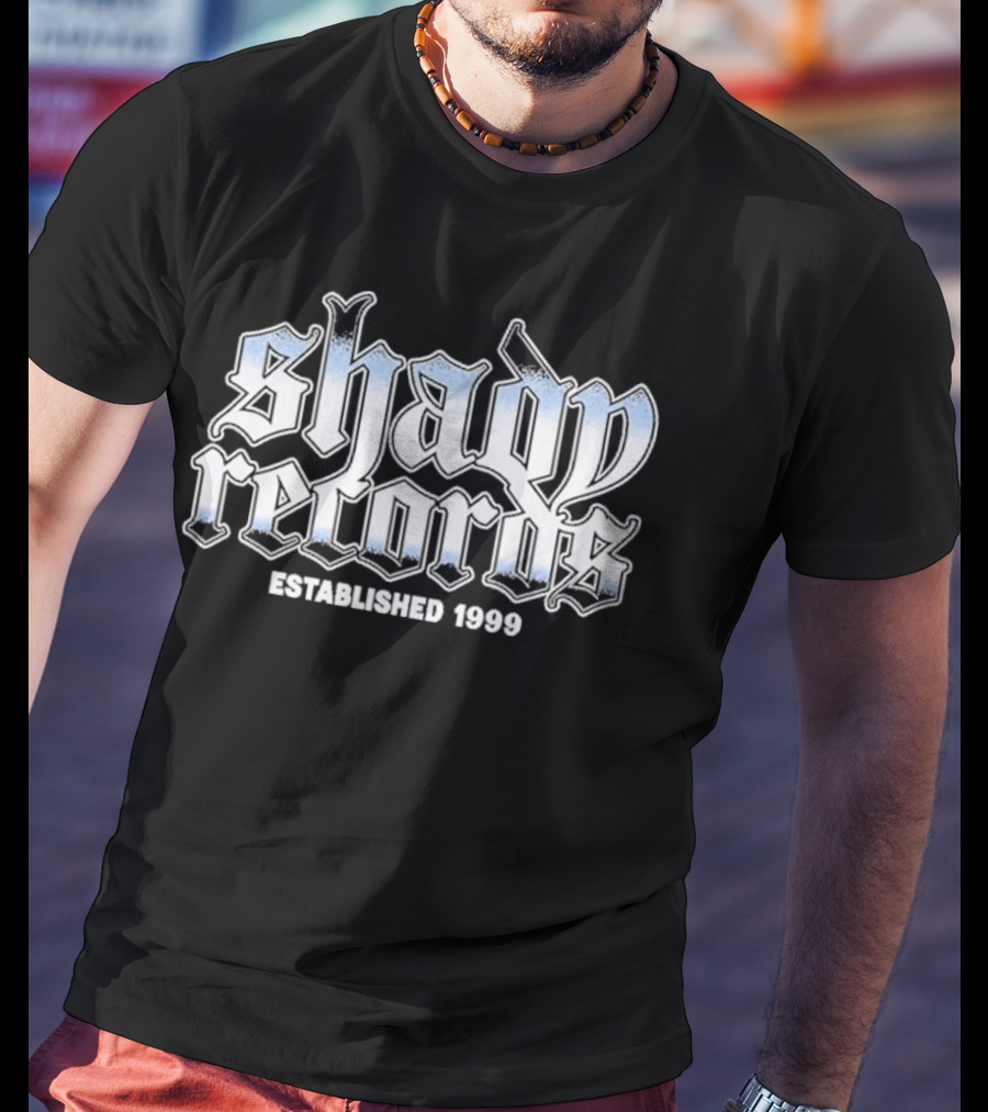 Shady Records Established 1999 Chrome T-Shirt
