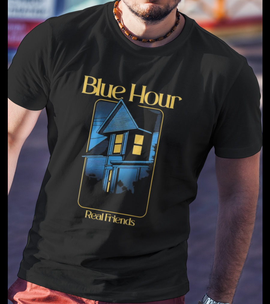Real Friends Blue Hour House Tour T-Shirt