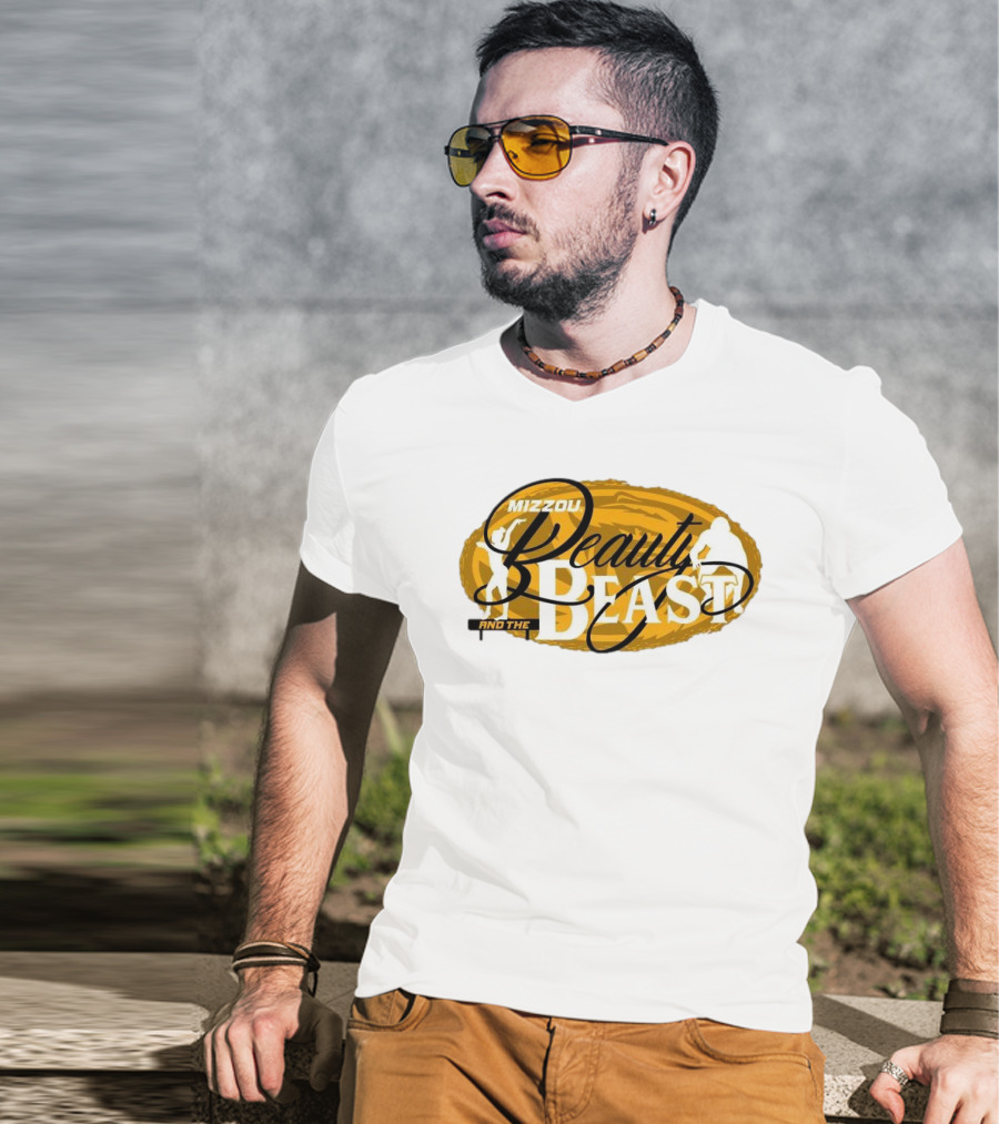 Mizzou Tigers Beauty And The Beast T-Shirt