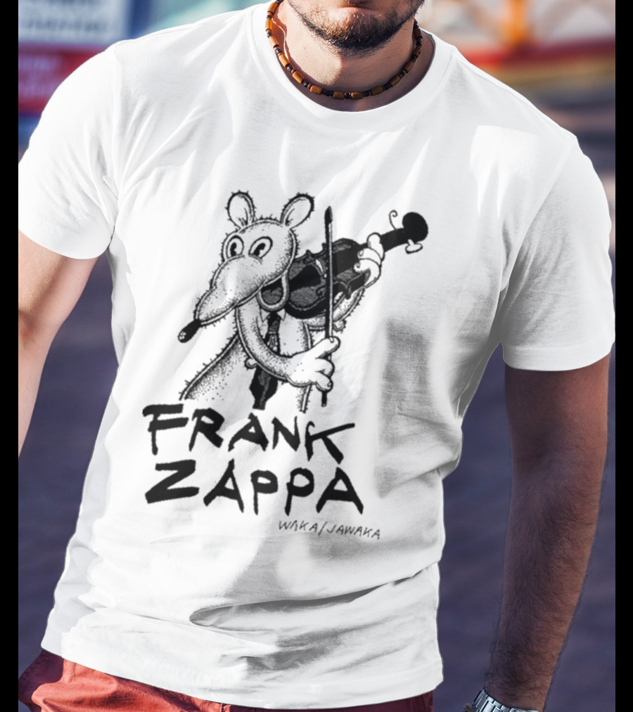Frank Zappa Waka Jawaka Rat Violin T-Shirt