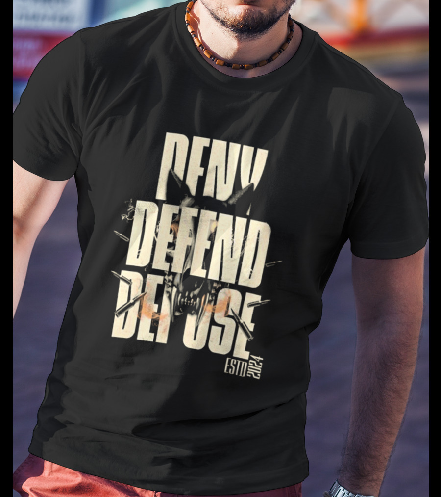 Deny Defend Depose Healthcare Corruption Activism USA Insurance Protest Estd T-Shirt