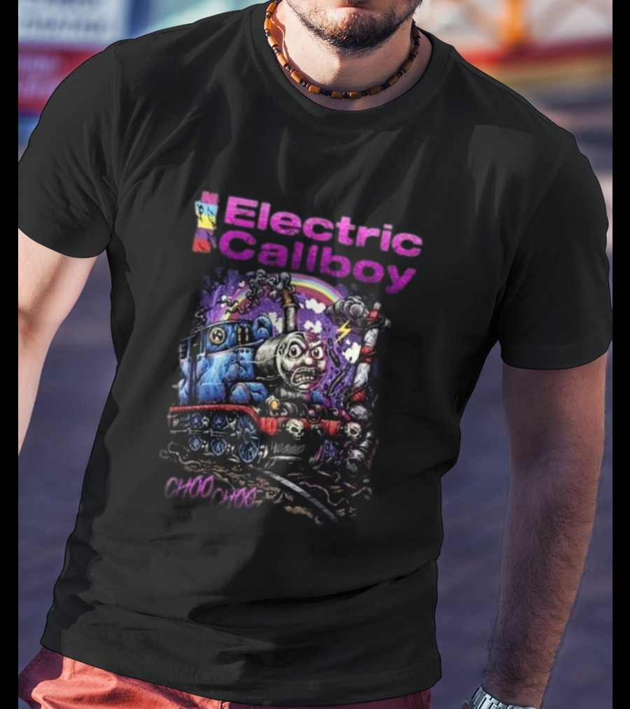 Electric Callboy Choo Choo Train Monster Electric Thunderbolt T-Shirt