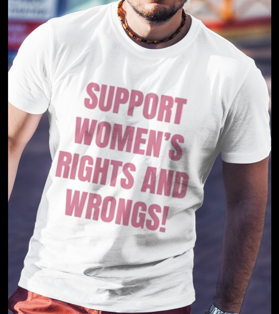 Cancelled Podcast Support Women’s Rights And Wrongs T-Shirt
