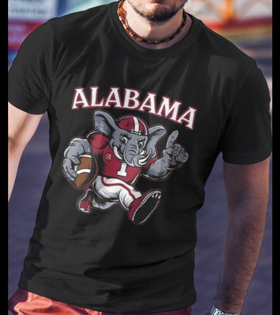 Alabama Crimson Tide Big Al Football Mascot T-Shirt