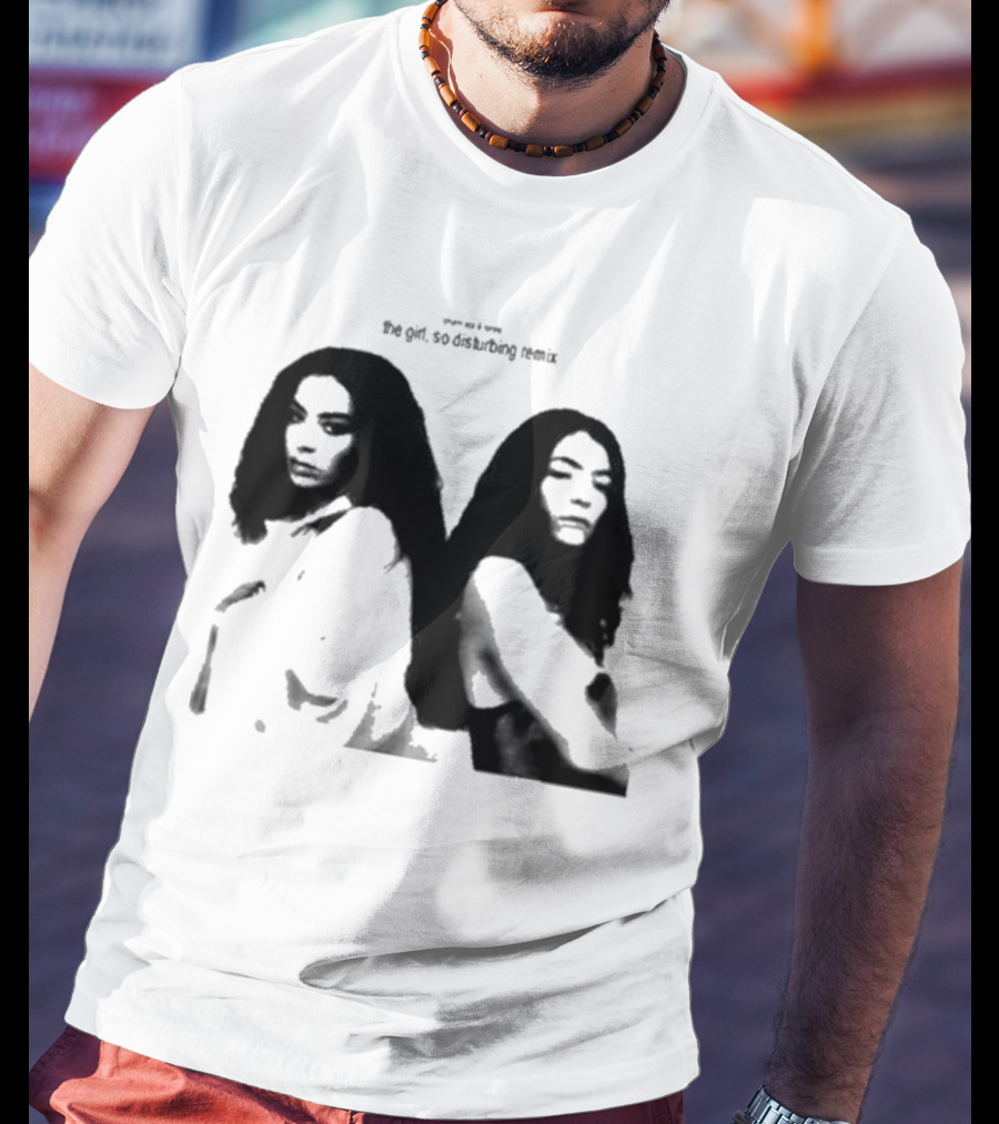 Charli And Lorde - The Girl, So Disturbing Remix T-Shirt
