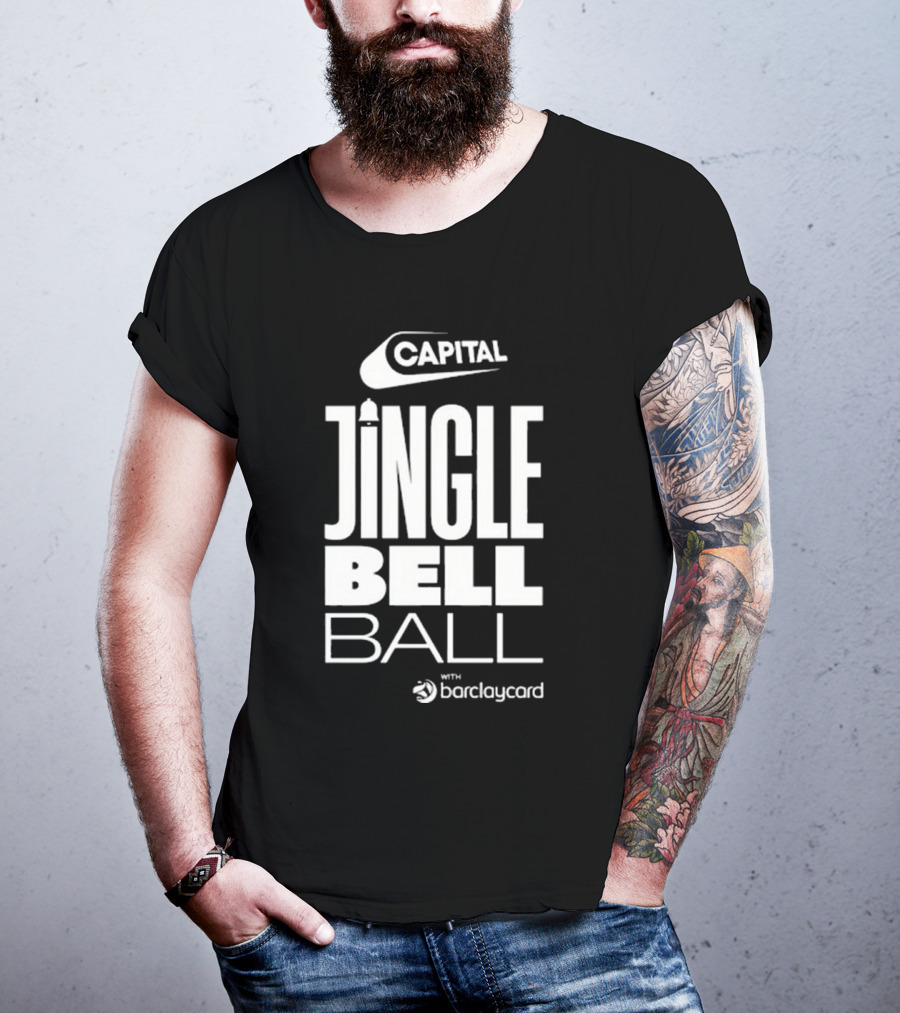 Capital Jingle Bell Ball With Barclaycard Global Saturday Line Up T-Shirt
