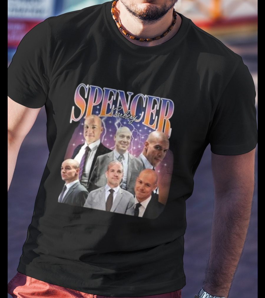 Spencer Carbery DJ Gingsnapz Multi-Portrait Collage T-Shirt