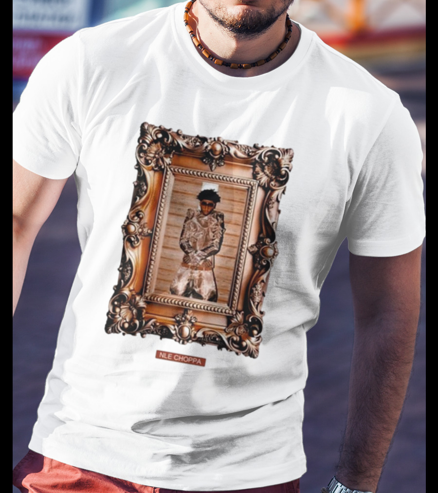 Nle Choppa Picasso Framed Portrait Sluffin Szn X Slut Szn T-Shirt