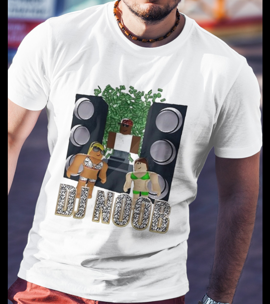 DJ Noob Roblox Dance Party Experience T-Shirt