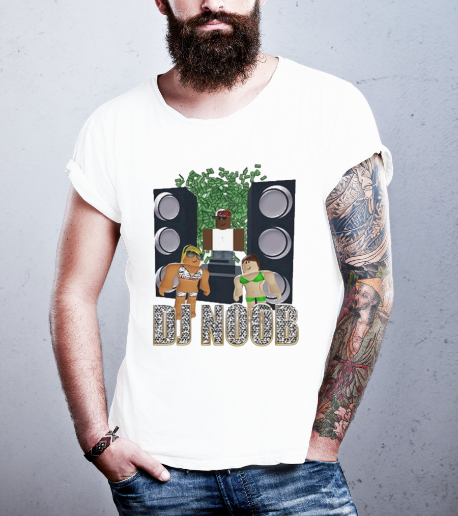 DJ Noob Roblox Dance Party Experience T-Shirt