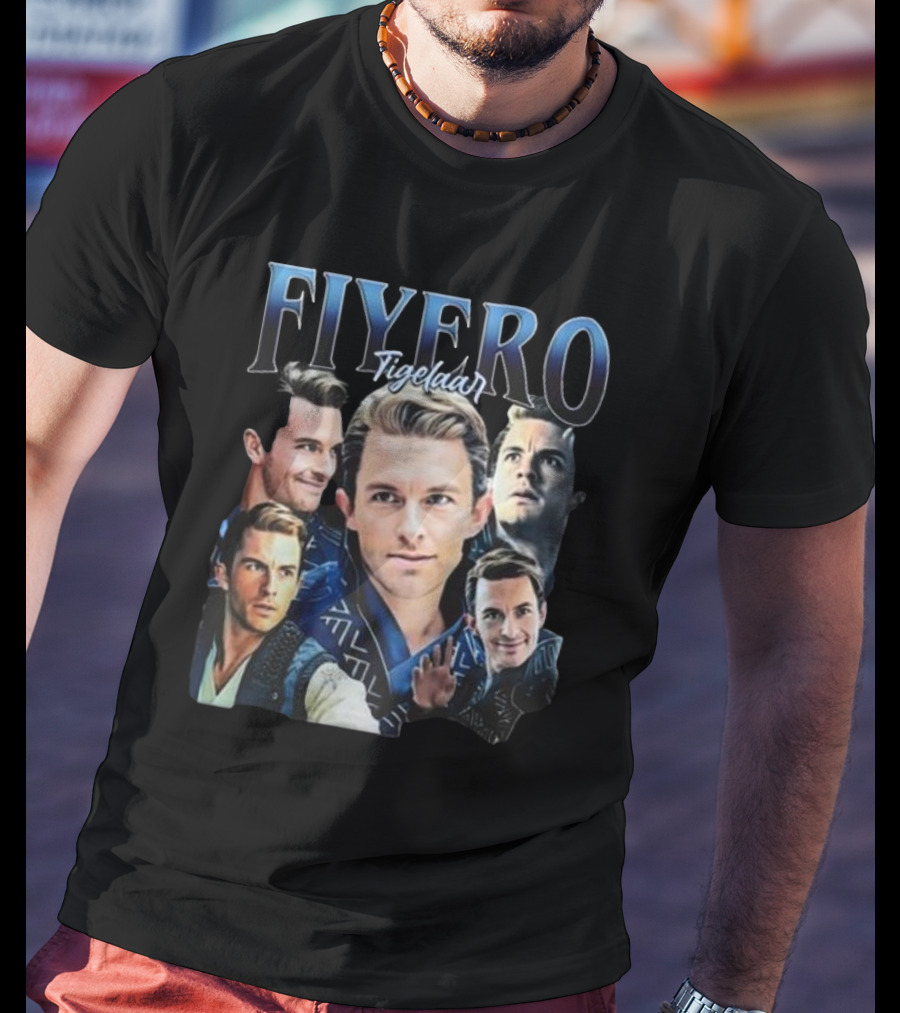 Fiyero Tigelaar Retro 90s Bootleg T-Shirt