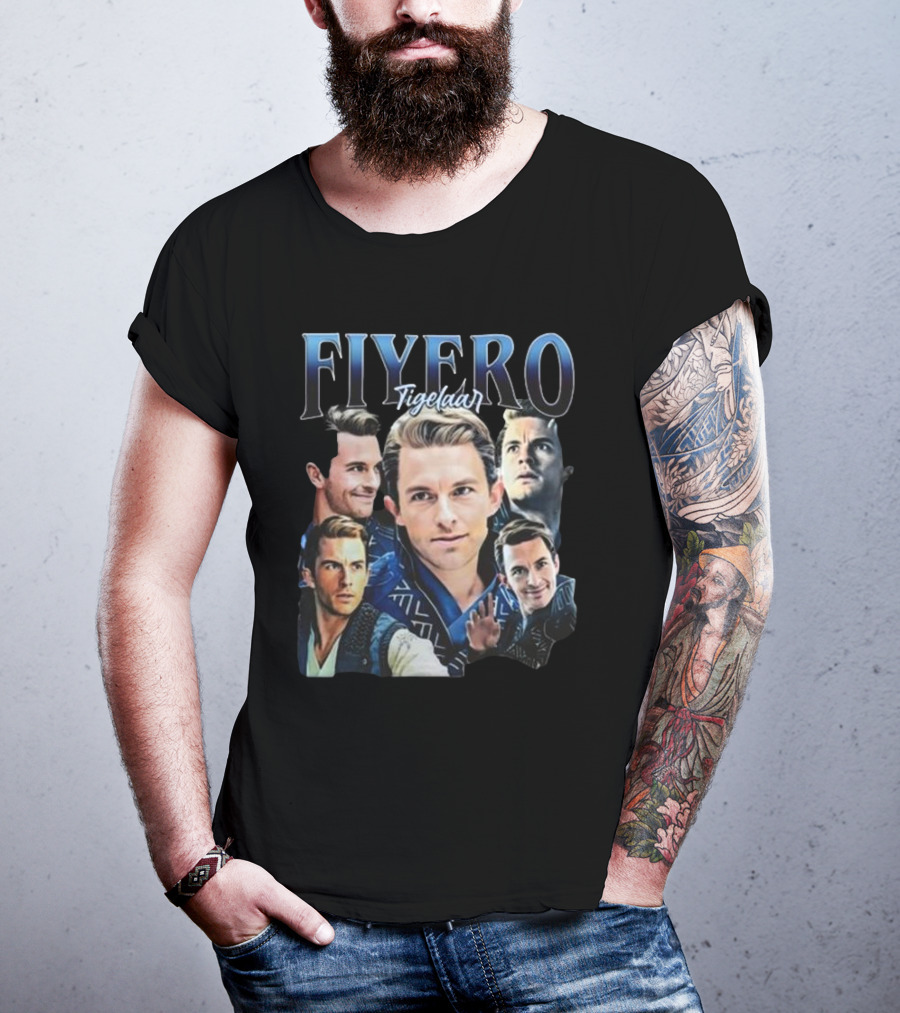 Fiyero Tigelaar Retro 90s Bootleg T-Shirt