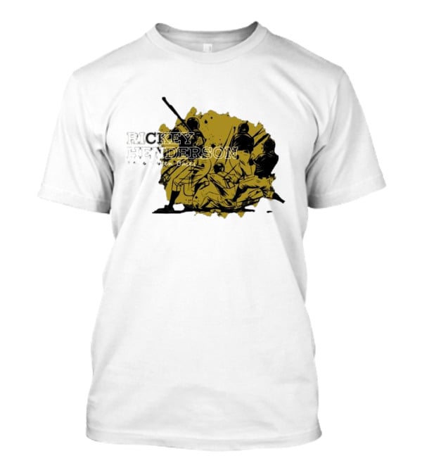 RICKEY HENDERSON 1406 STOLEN BASE T-Shirt
