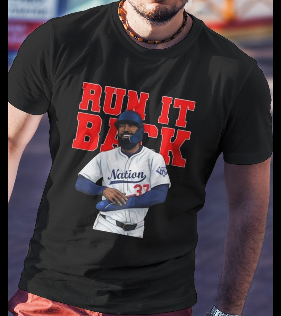 Teoscar Hernández Run It Back Nation 37 Los Angeles Baseball Collection T-Shirt