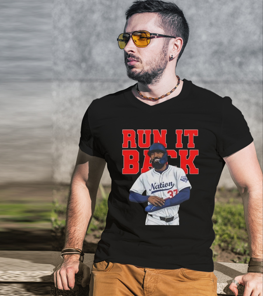 Teoscar Hernández Run It Back Nation 37 Los Angeles Baseball Collection T-Shirt