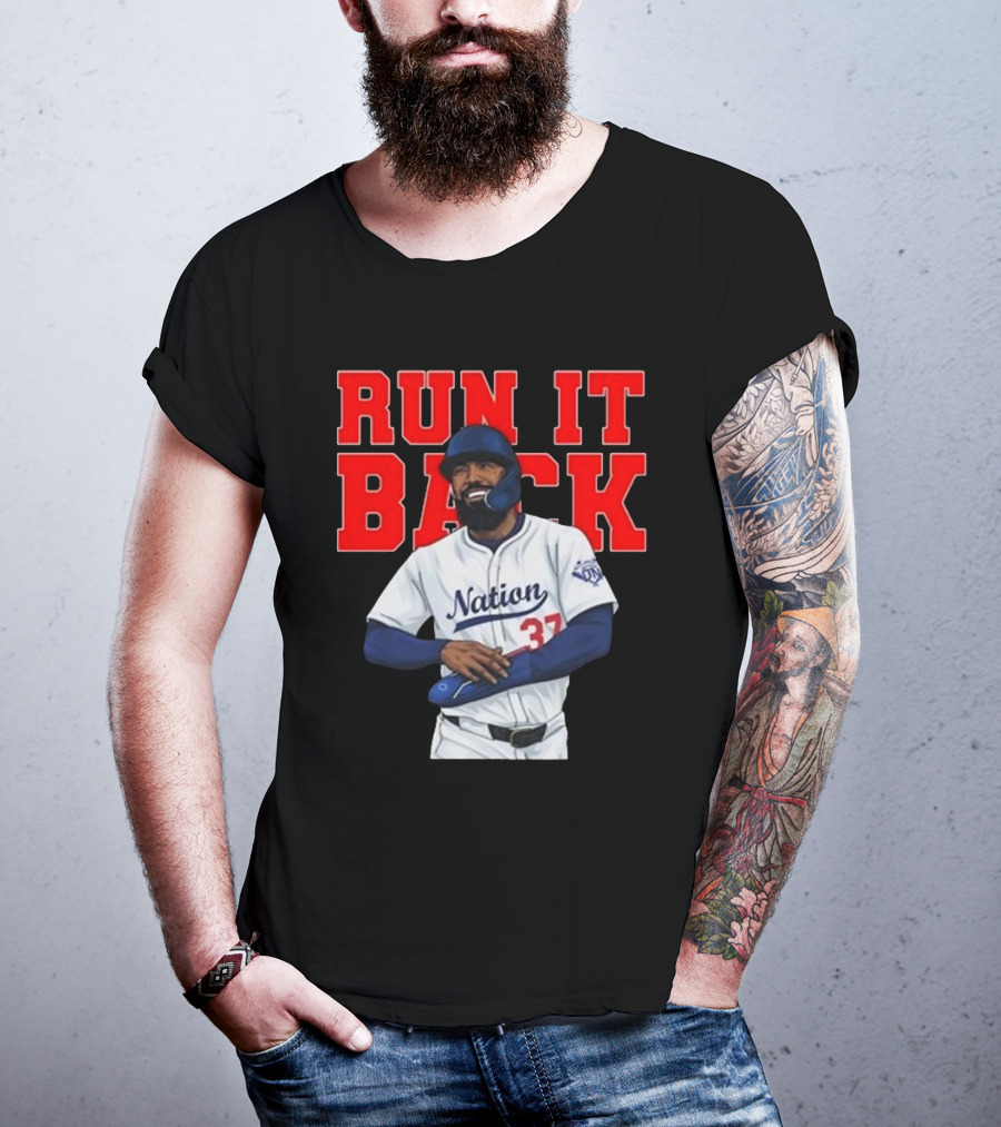 Teoscar Hernández Run It Back Nation 37 Los Angeles Baseball Collection T-Shirt