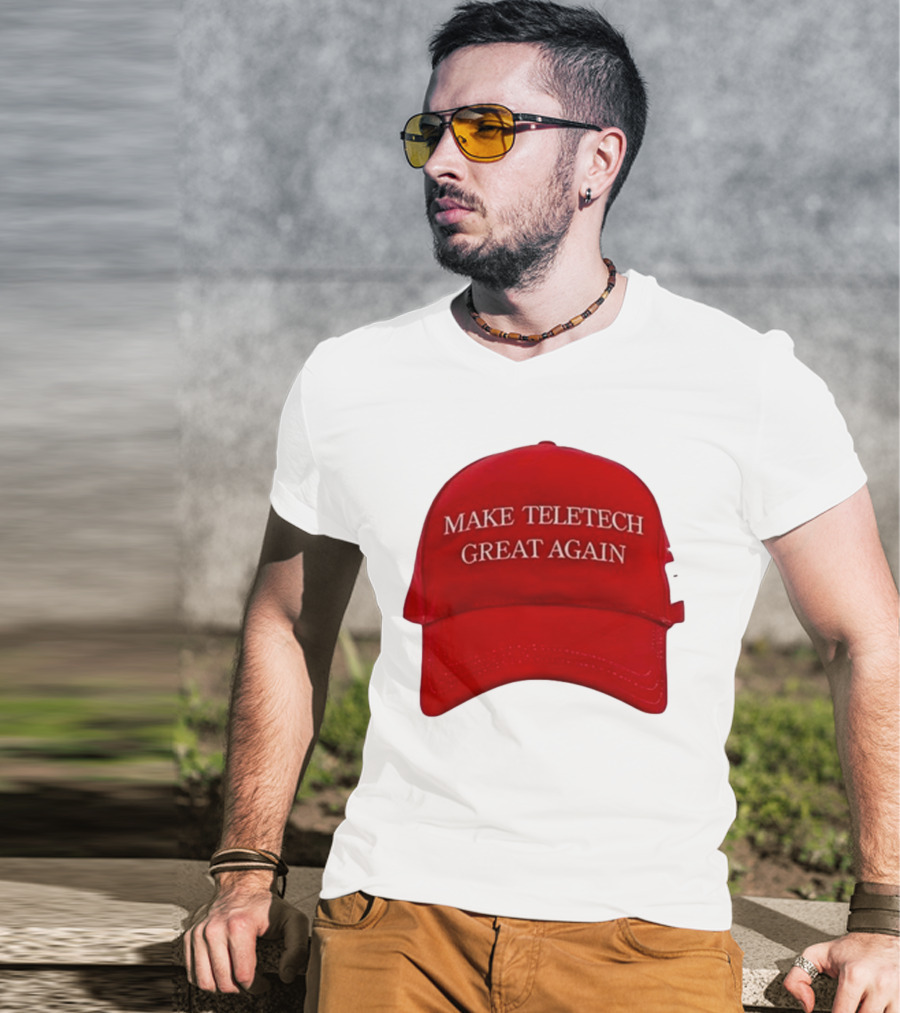 Make Teletech Great Again Teletech-Manchester 2025 Red Cap T-Shirt