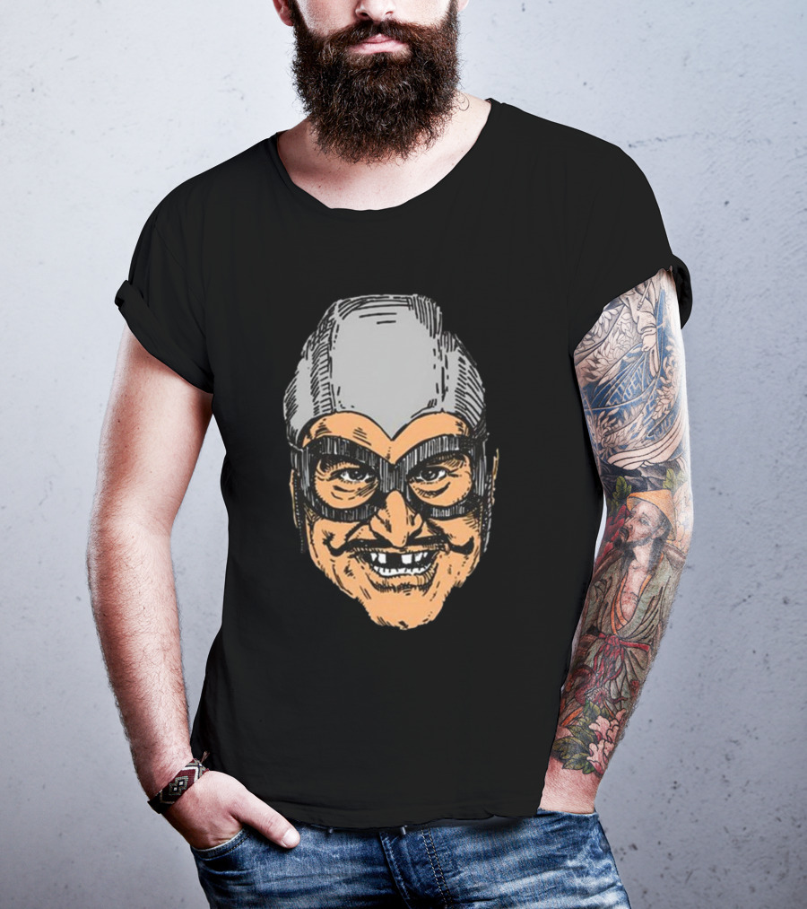 Aquabats Bat Commander Masked Hero Face T-Shirt