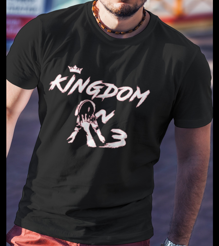 Kingdom N 3 Nebraska Cornhuskers Red Kingdom T-Shirt