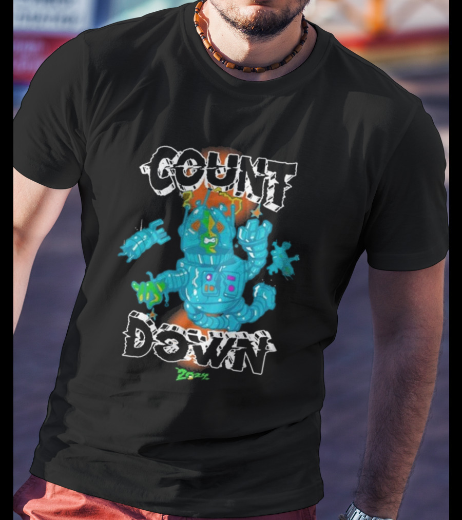 COUNTDOWN Insomniac Robot T-Shirt