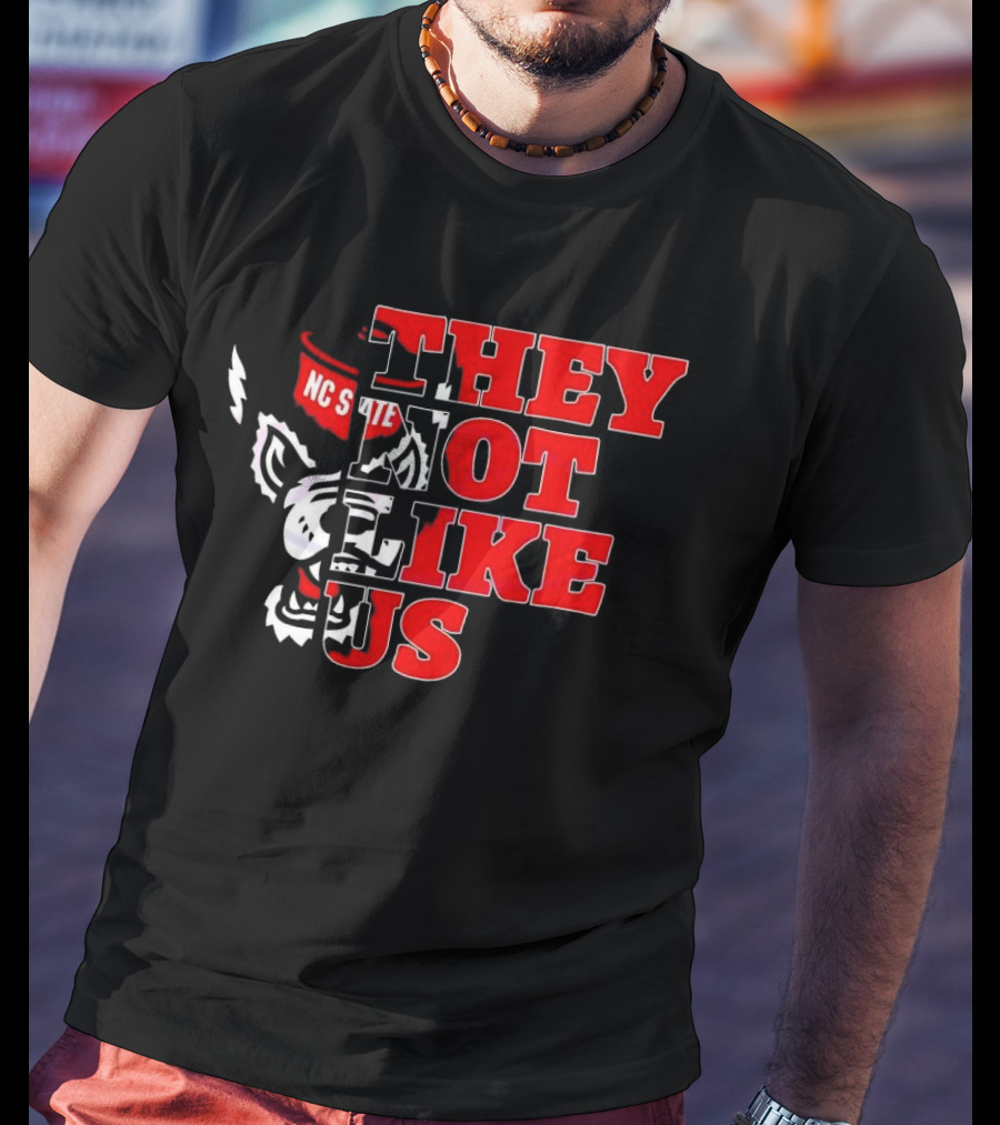 They Not Like Us NC State Wolfpack Football 2025 T-Shirt