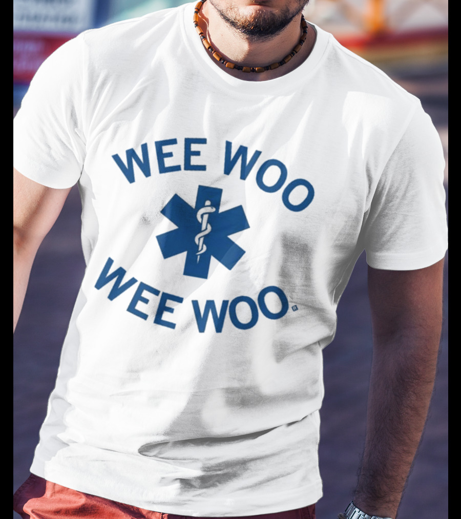 Wee Woo Wee Woo Star Of Life T-Shirt