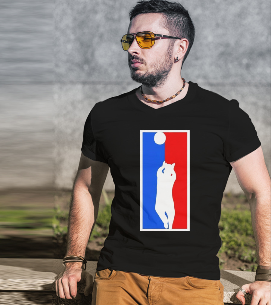 Brad Williams Cat Logo Basketball T-Shirt