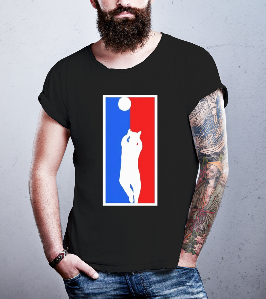 Brad Williams Cat Logo Basketball T-Shirt