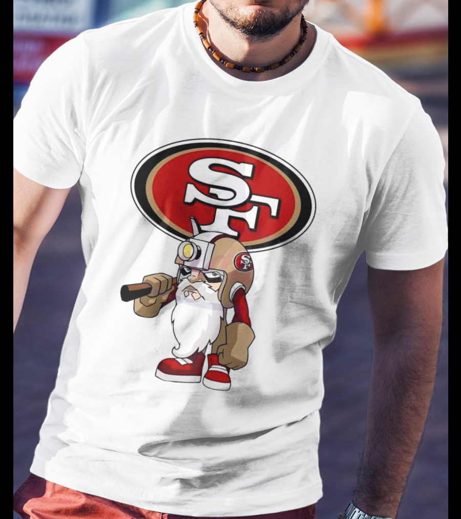 Rush Zone San Francisco 49ers NFL Cartoon Character 2025 SF T-Shirt