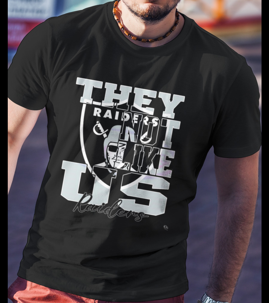 They Not Like Us Raiders NFL Football 2025 T-Shirt