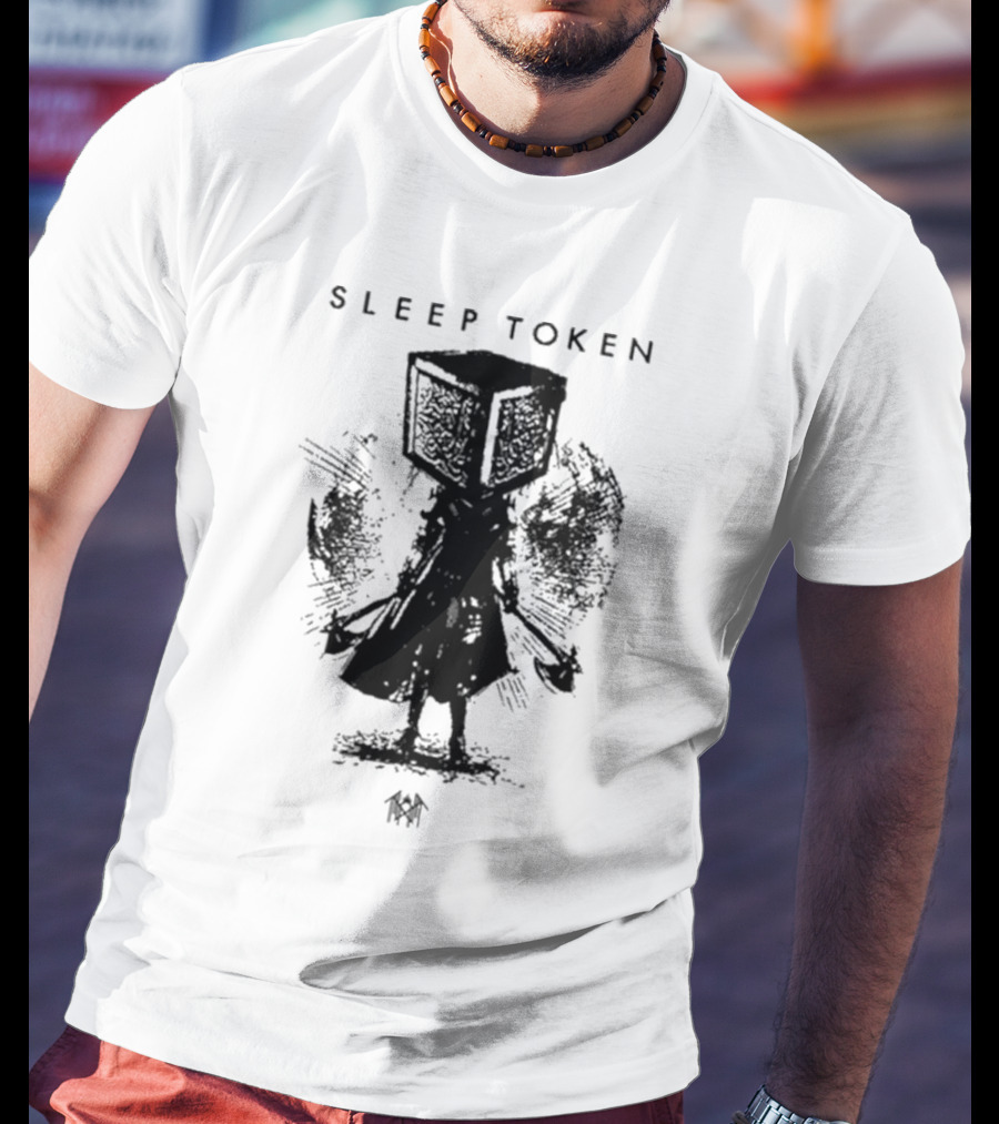 SLEEP TOKEN Chokehold Ecru T-Shirt