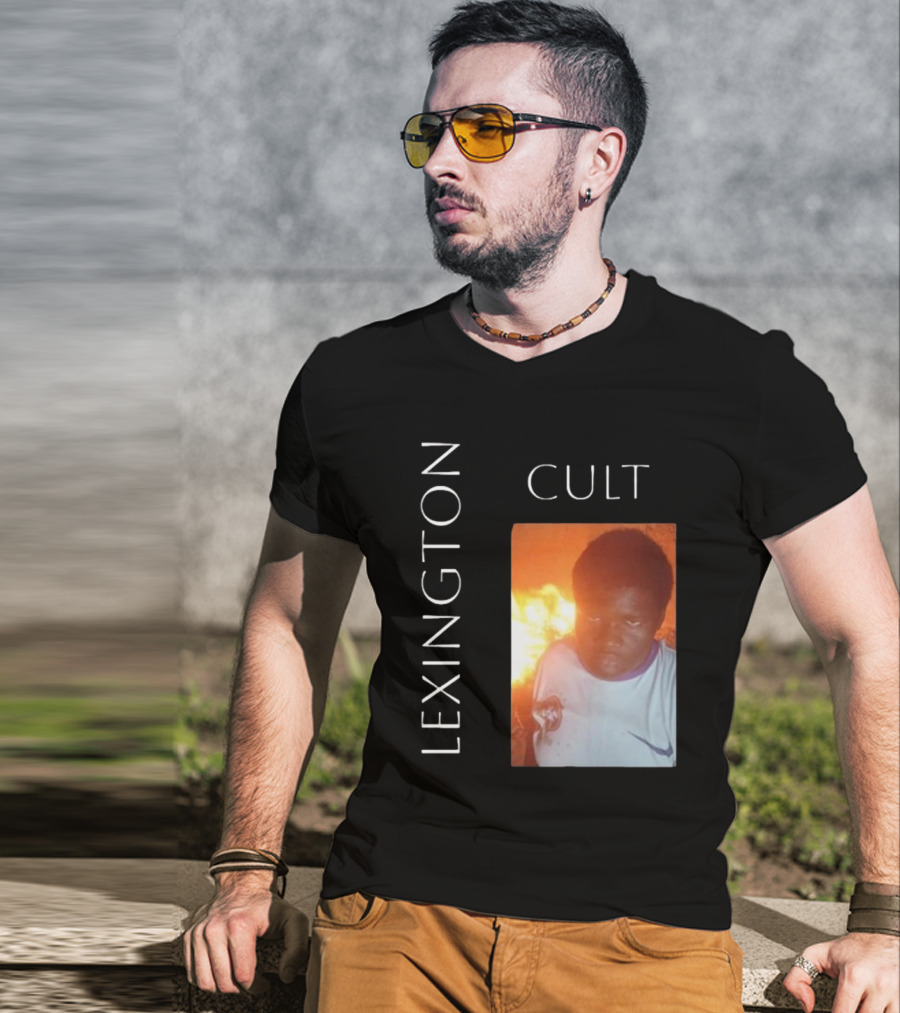 Lexington Jones Lexington Cult Soccer Fire Scene T-Shirt