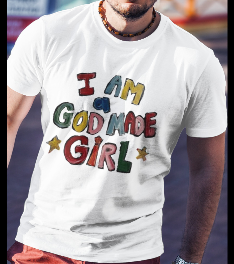 I Am A God Made Girl Stars T-Shirt