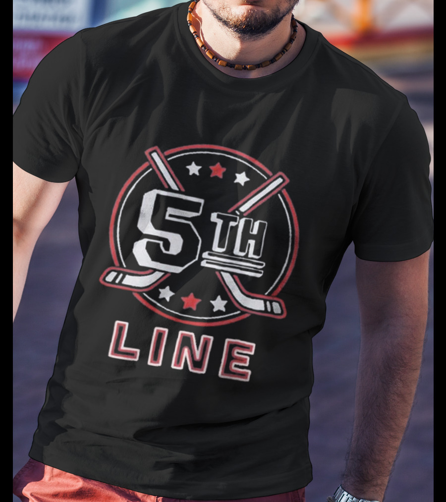 5th Line Crest Women’s Hockey T-Shirt